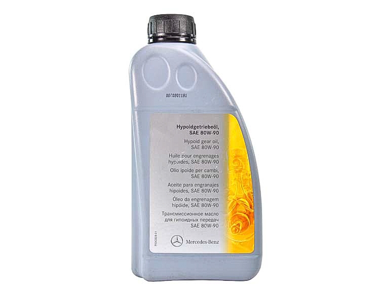 

Трансмиссионное масло Mercedes-Benz Hypoid Gear Oil 80W-90 минеральное a0019895803