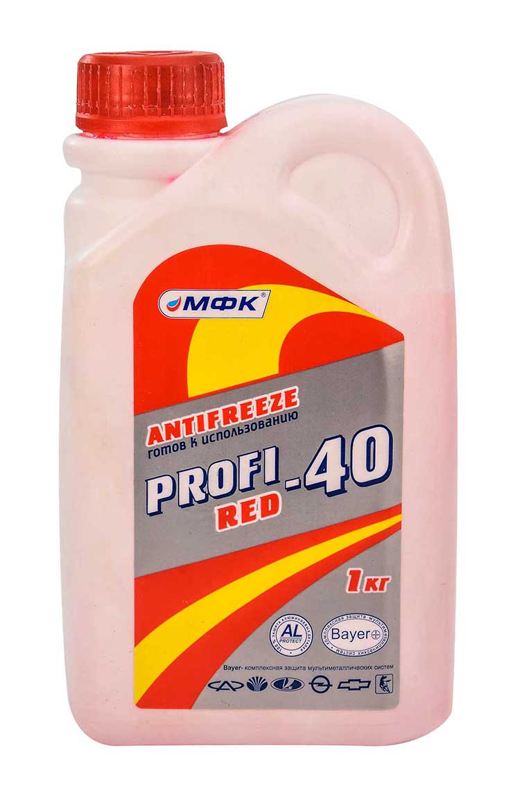 

Готовый антифриз МФК Profi G12 красный -32 °C 4807408632