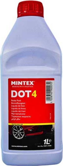 Mintex DOT 4, 1 л (MBF41000B) тормозная жидкость