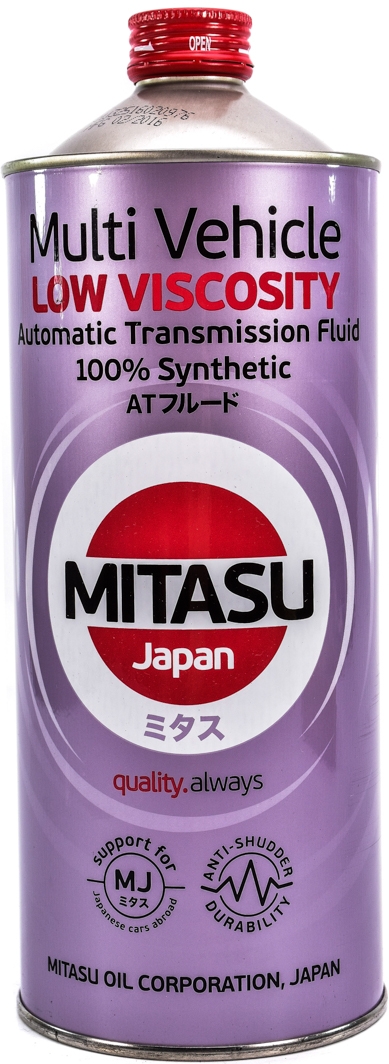 

Трансмиссионное масло Mitasu Low Viscosity синтетическое MJ-325-1