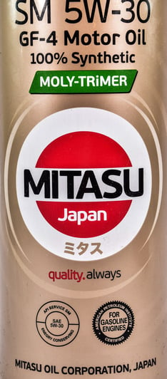 Моторное масло Mitasu Motor Oil SM 5W-30 1 л на Nissan Terrano