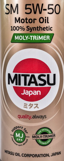 Моторное масло Mitasu Motor Oil SM 5W-50 1 л на Mitsubishi Starion
