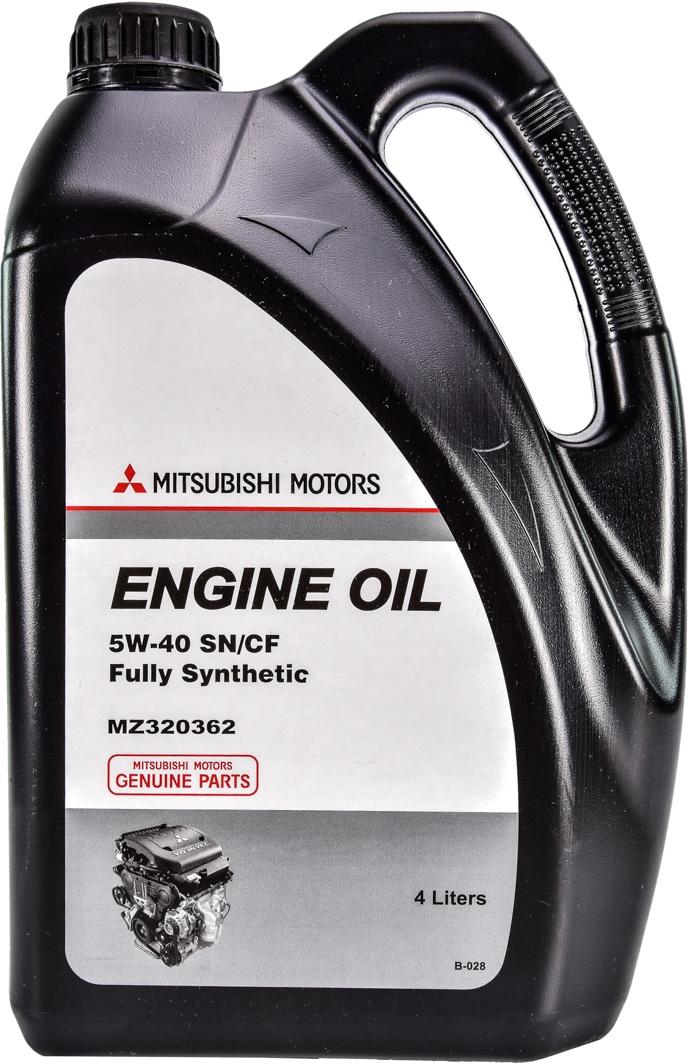 

Моторное масло Mitsubishi Engine Oil SN/CF 5W-40 синтетическое MZ320362