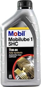 Трансмиссионное масло Mobil Mobilube 1 SHC GL-5 MT-1 GL-4 75W-90 синтетическое