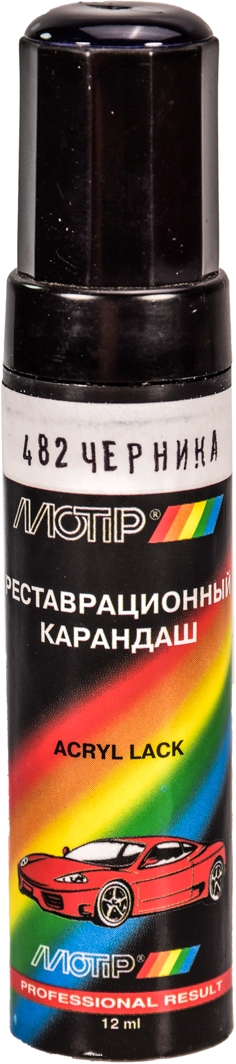 

Реставрационный карандаш Motip металлик Черника 482 Тёмно-синий для ВАЗ 482