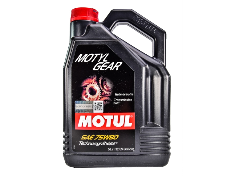 

Трансмиссионное масло Motul MotylGear GL-4 / 5 75W-80 полусинтетическое 823406