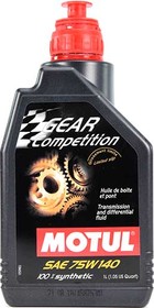 Трансмиссионное масло Motul Gear Competition GL-5 75W-140 синтетическое