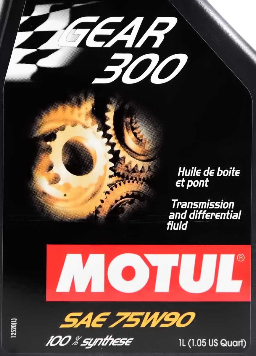 Motul Gear 300 75W-90 (1 л, 20 л) трансмиссионное масло: купить в