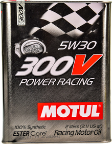 Моторное масло Motul 300V Power Racing 5W-30 синтетическое