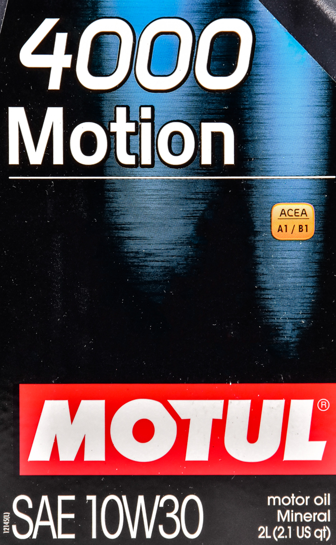 Моторна олива Motul 4000 Motion 10W-30 2 л на Peugeot 605
