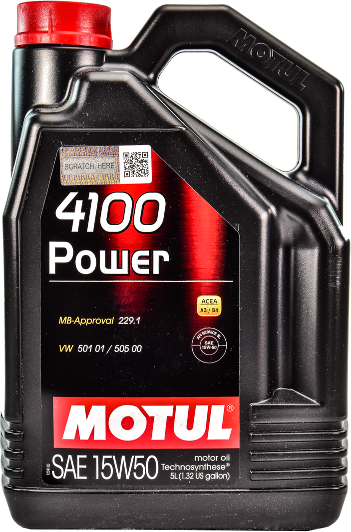 Моторное масло Motul 4100 Power 15W-50 5 л на Mazda MX-5