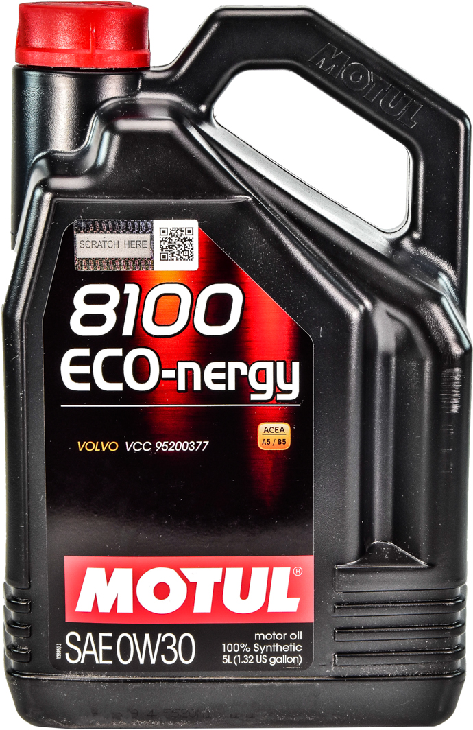Моторное масло Motul 8100 Eco-Nergy 0W-30 для Audi A4 5 л на Audi A4