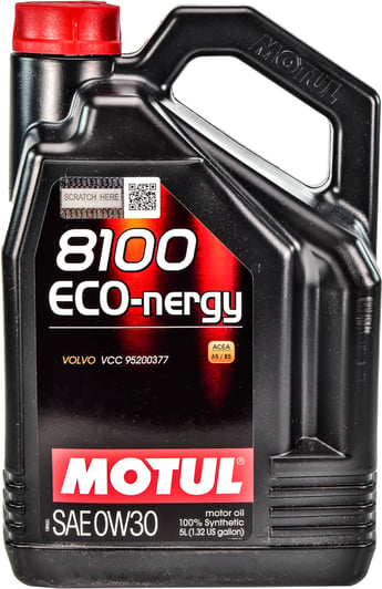 Моторна олива Motul 8100 Eco-Nergy 0W-30 5 л на Chevrolet Lacetti