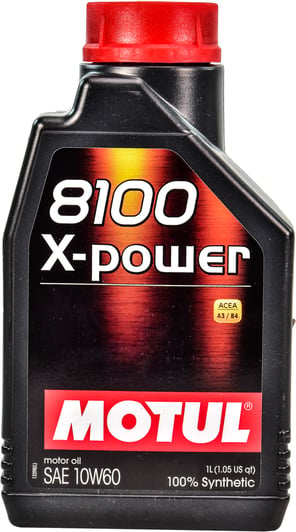 Моторное масло Motul 8100 X-Power 10W-60 1 л на Peugeot 306