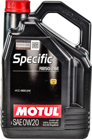 Моторное масло Motul Specific RBS0-2AE 0W-20 5 л на Mercedes SLS