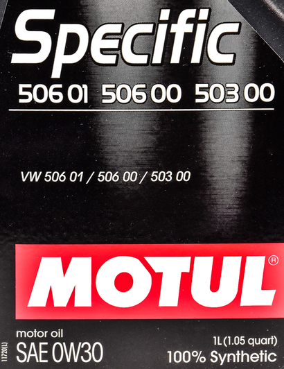 Моторное масло Motul Specific 506 01 506 00 503 00 0W-30 1 л на Dacia Lodgy