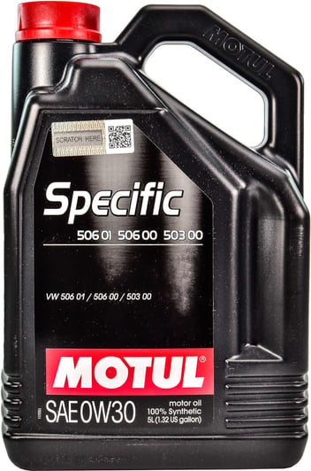 Моторное масло Motul Specific 506 01 506 00 503 00 0W-30 5 л на Renault Megane
