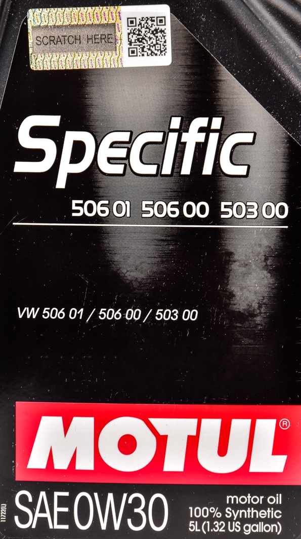 Моторна олива Motul Specific 506 01 506 00 503 00 0W-30 5 л на Dacia Lodgy