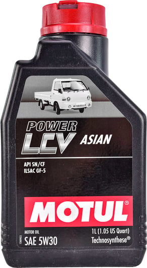 Моторна олива Motul Power LCV Asian 5W-30 1 л на Honda Jazz