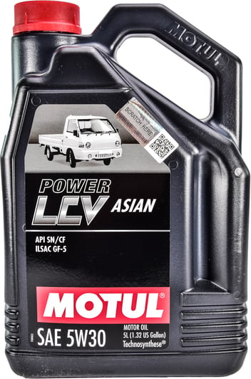 Моторное масло Motul Power LCV Asian 5W-30 5 л на Kia Rio