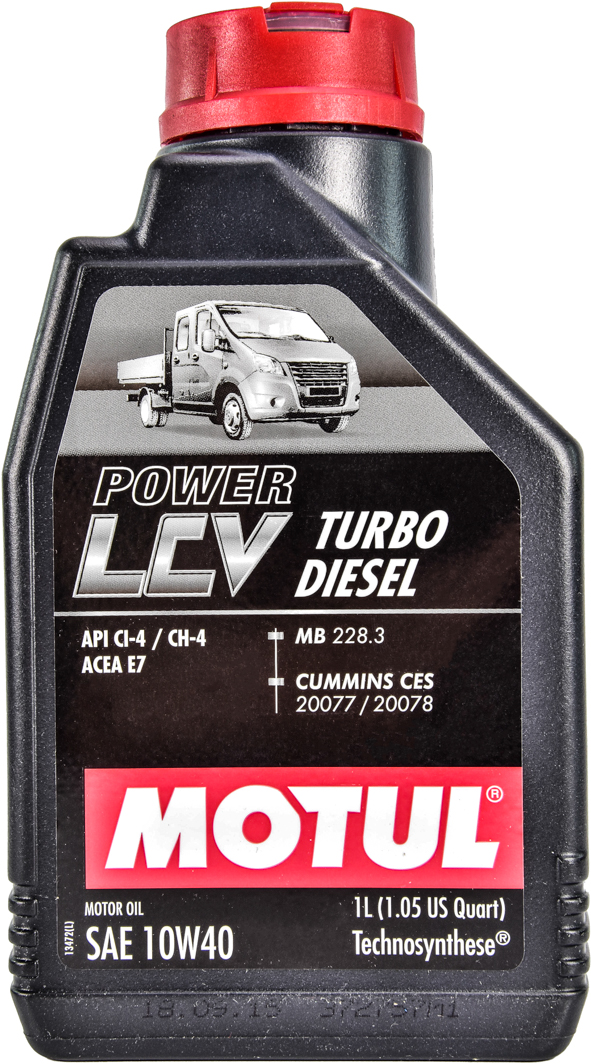 Моторное масло Motul Power LCV Turbo Diesel 10W-40 1 л на Renault 21