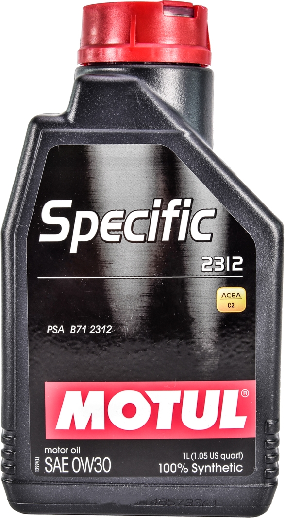 Моторное масло Motul Specific 2312 0W-30 1 л на Ford Mustang
