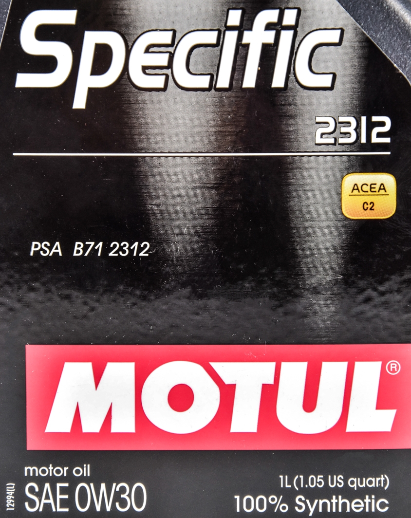 Моторное масло Motul Specific 2312 0W-30 1 л на Chevrolet Impala