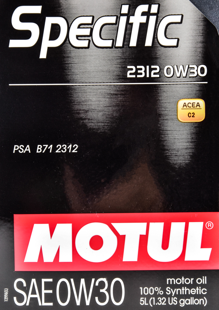 Моторное масло Motul Specific 2312 0W-30 5 л на Opel Vivaro