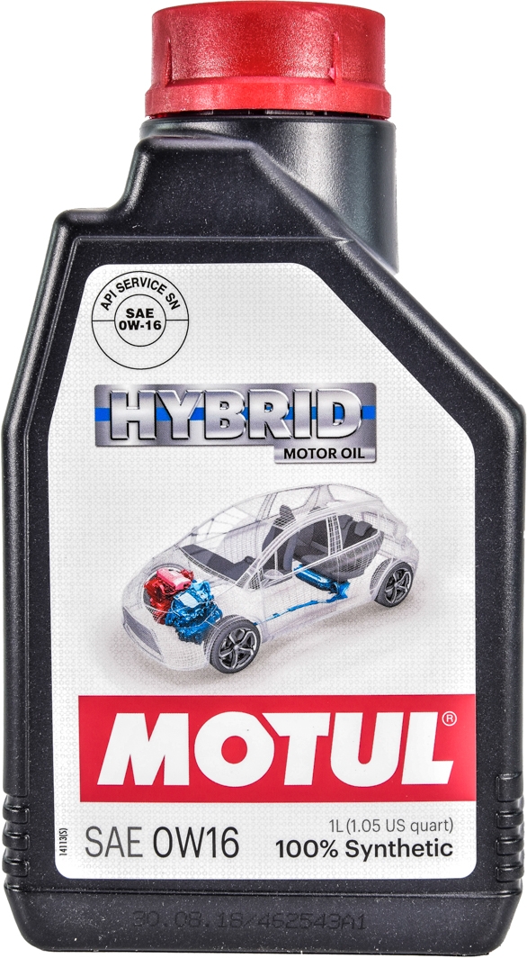 

Моторное масло Motul Hybrid 0W-16 синтетическое 333207