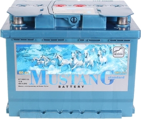 Аккумулятор Mustang 6 CT-60-L Standard AKBLU10251