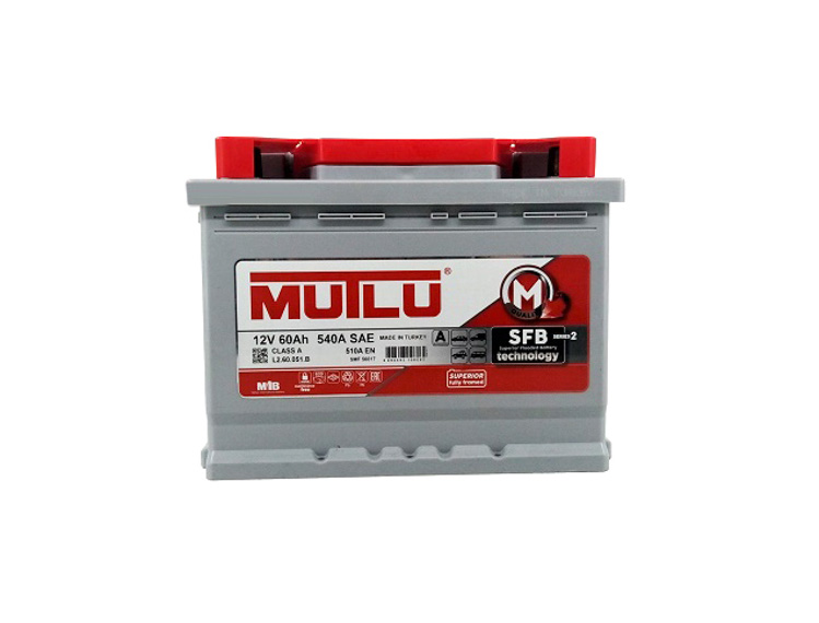 

Аккумулятор Mutlu 6 CT-60-L SMF56017