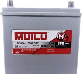 Аккумулятор Mutlu 6 CT-60-R S2 D2360052A