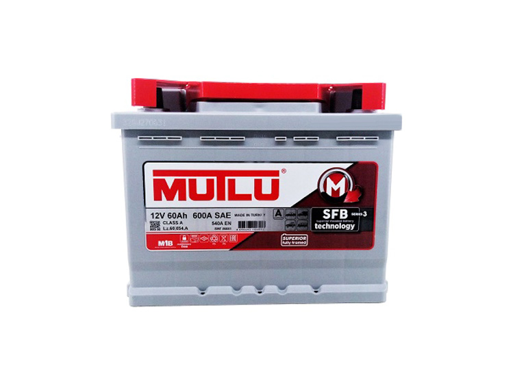 

Аккумулятор Mutlu 6 CT-60-R SMF56054