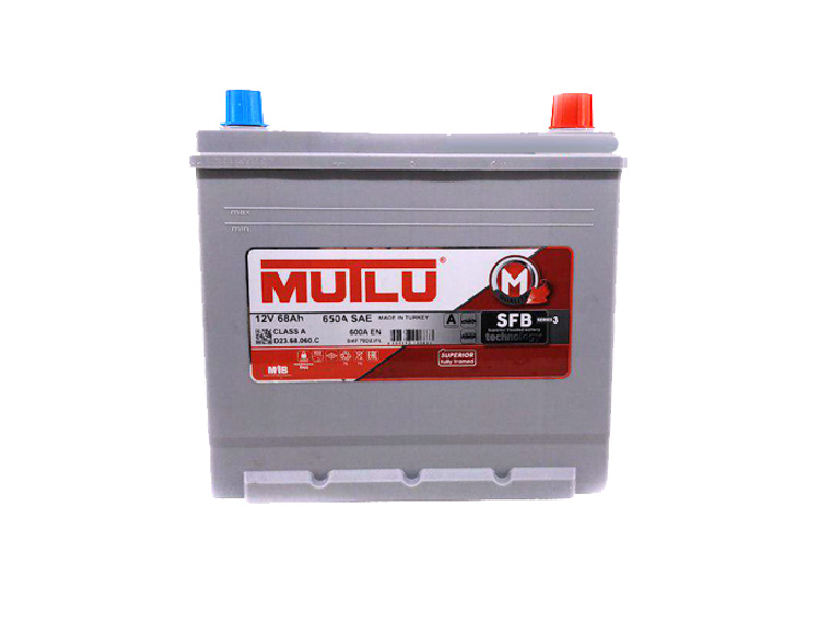 

Аккумулятор Mutlu 6 CT-68-R SMF70D23FL