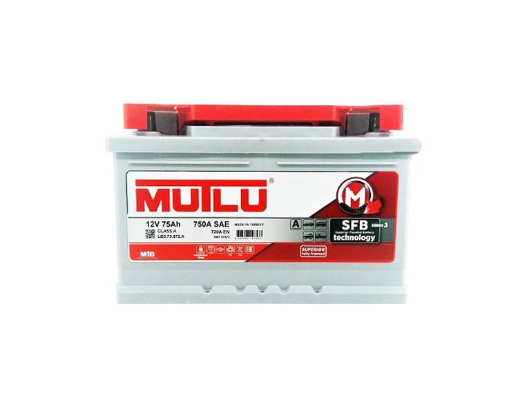 

Аккумулятор Mutlu 6 CT-75-R S3 SMF57512