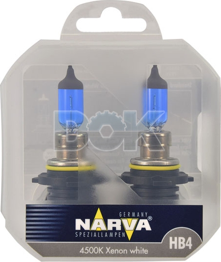 Автолампа Narva H2 P22d 55 W синяя 48626