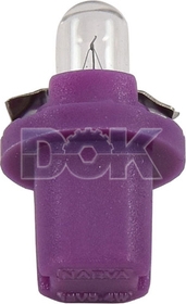 Автолампа Narva BAX BX8,5d 0,5 W прозора 17006