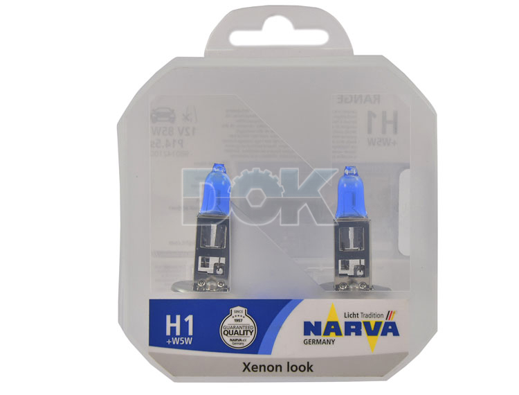 

Автолампы Narva 980142100 W5W P14,5s 55 W синяя