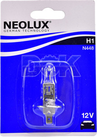Автолампа Neolux® H1 P14,5s 55 W біла n44801b