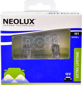 Автолампа Neolux® Extra Lifetime H1 P14,5s 55 W біла n448llscb
