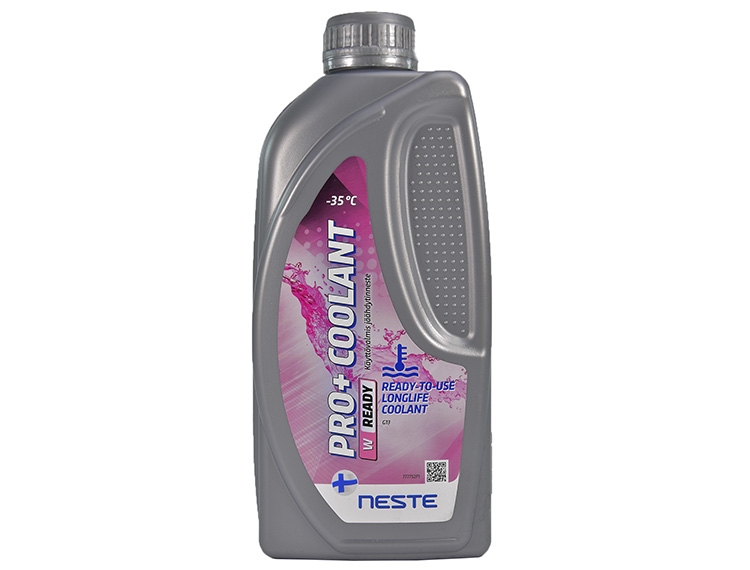 Готовый антифриз Neste Pro + Coolant W G13 красный -40 °C 1 л