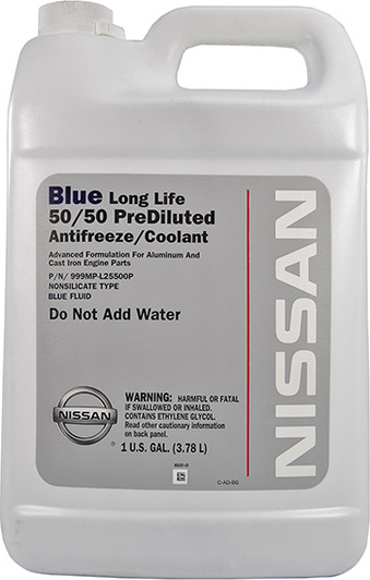 Готовый антифриз Nissan Long Life Coolant синий -37 °C 3,78 л