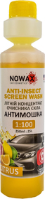 Концентрат омивача Nowax Anti-Insect Sreen Wash літній цитрусовий