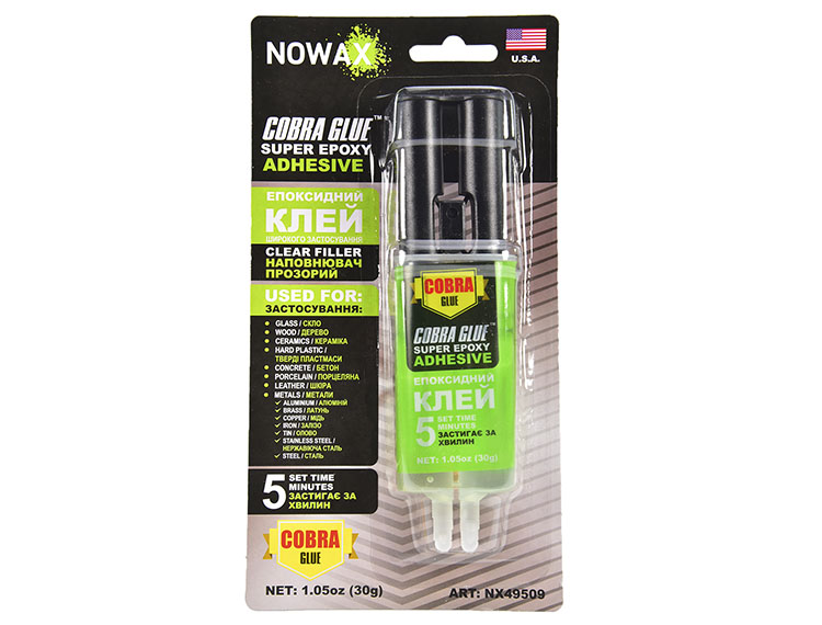 

Клей Nowax Super Epoxy nx49509