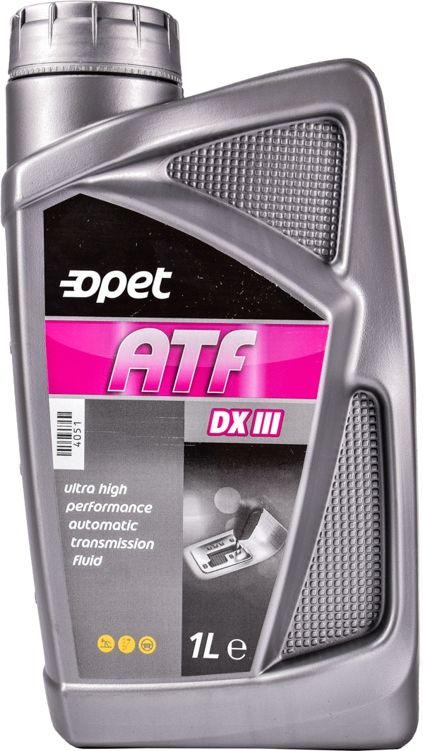 

Трансмиссионное масло Opet ATF DX III 160645