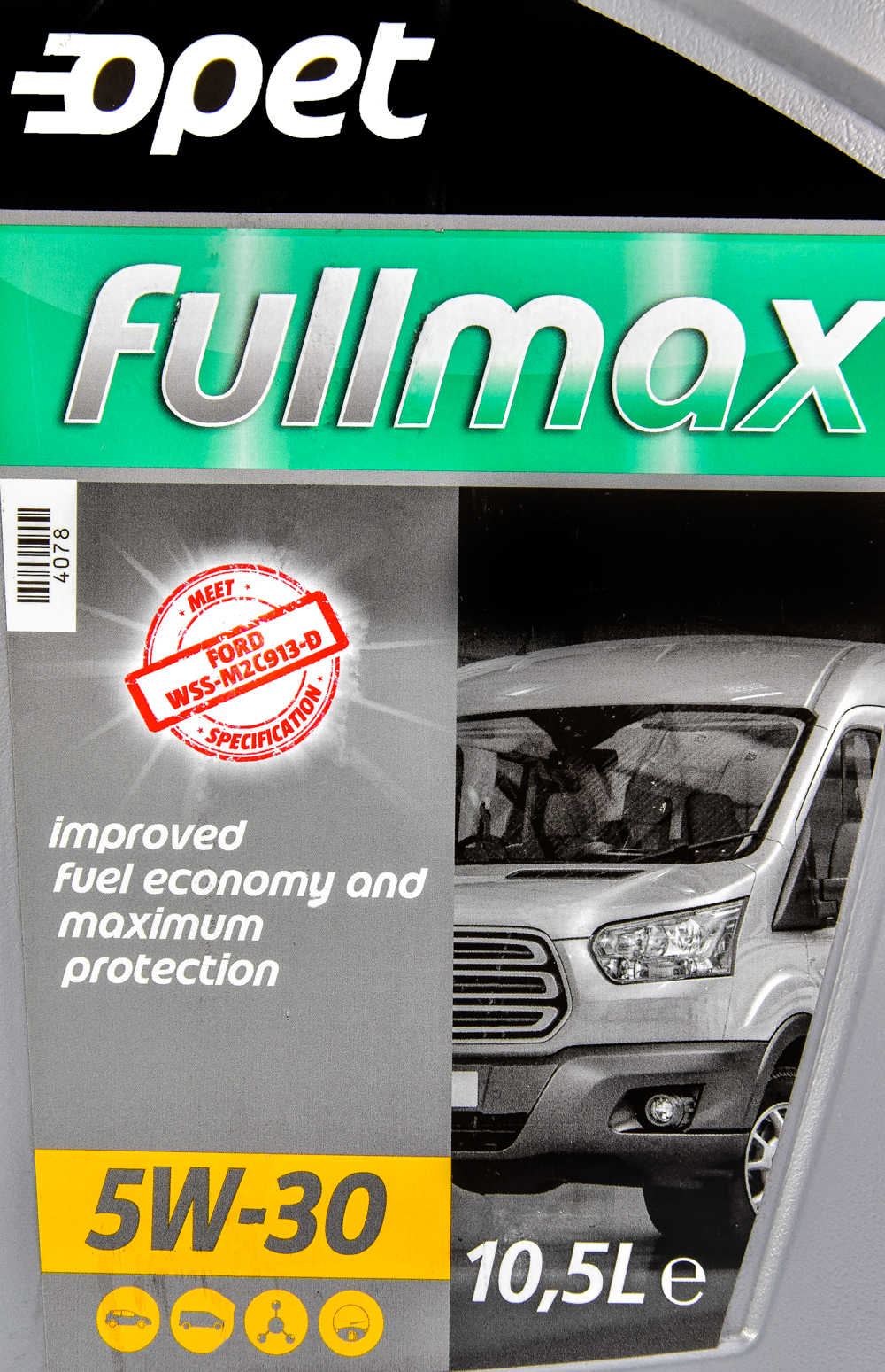 Моторна олива Opet Fullmax 5W-30 10.5 л на Fiat Multipla