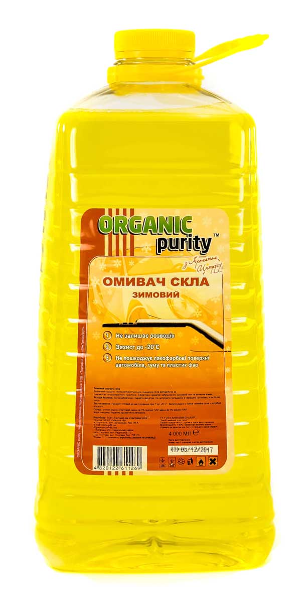 

Омыватель Organic зимний -20°С цитрусовый gescrwash20ct4l