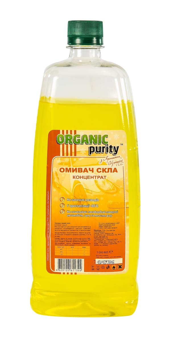 

Концентрат омывателя Organic зимний -80 цитрусовый gescrwash80ct1l