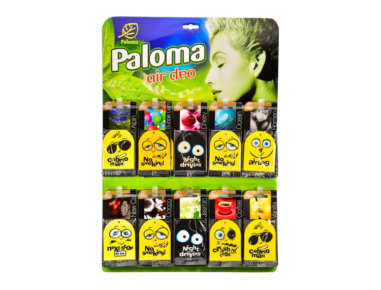

Набор ароматизаторов Paloma Gold Smile Ассорти pgd01