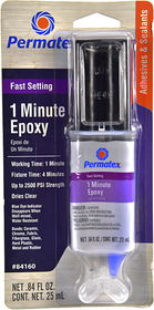 Клей Permatex 1 Minute Epoxy